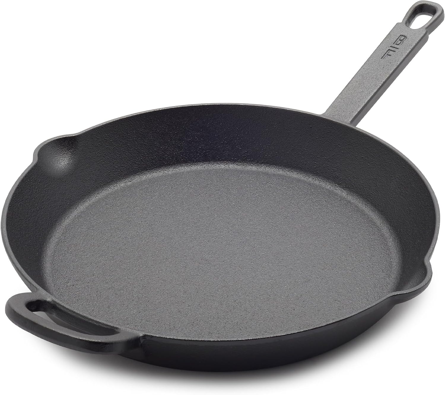 GreenPan x Bobby Flay 12" Pre-Seasoned Cast Iron Frying Pan Skillet Black