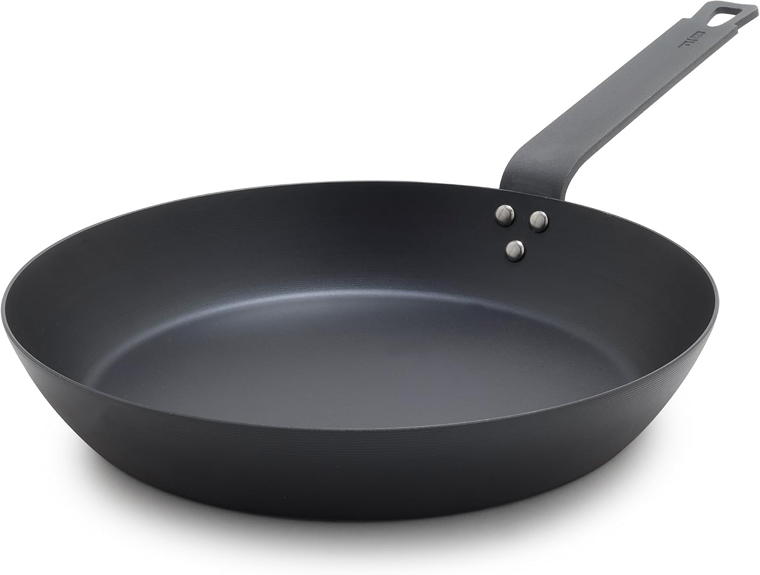 GreenPan x Bobby Flay 12" Pre-Seasoned Carbon Steel Frying Pan Skillet Black