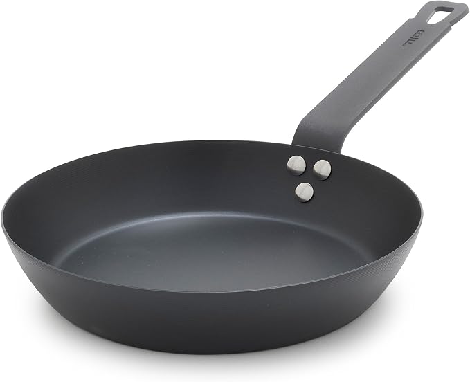 GreenPan x Bobby Flay 8" Pre-Seasoned Carbon Steel Frying Pan Skillet Black