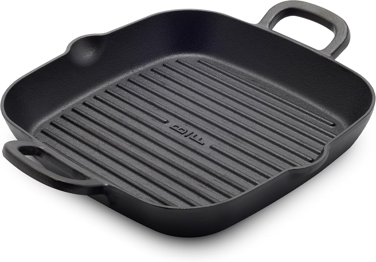 GreenPan x Bobby Flay 11" Pre-Seasoned Cast Iron Square Grill Pan Black
