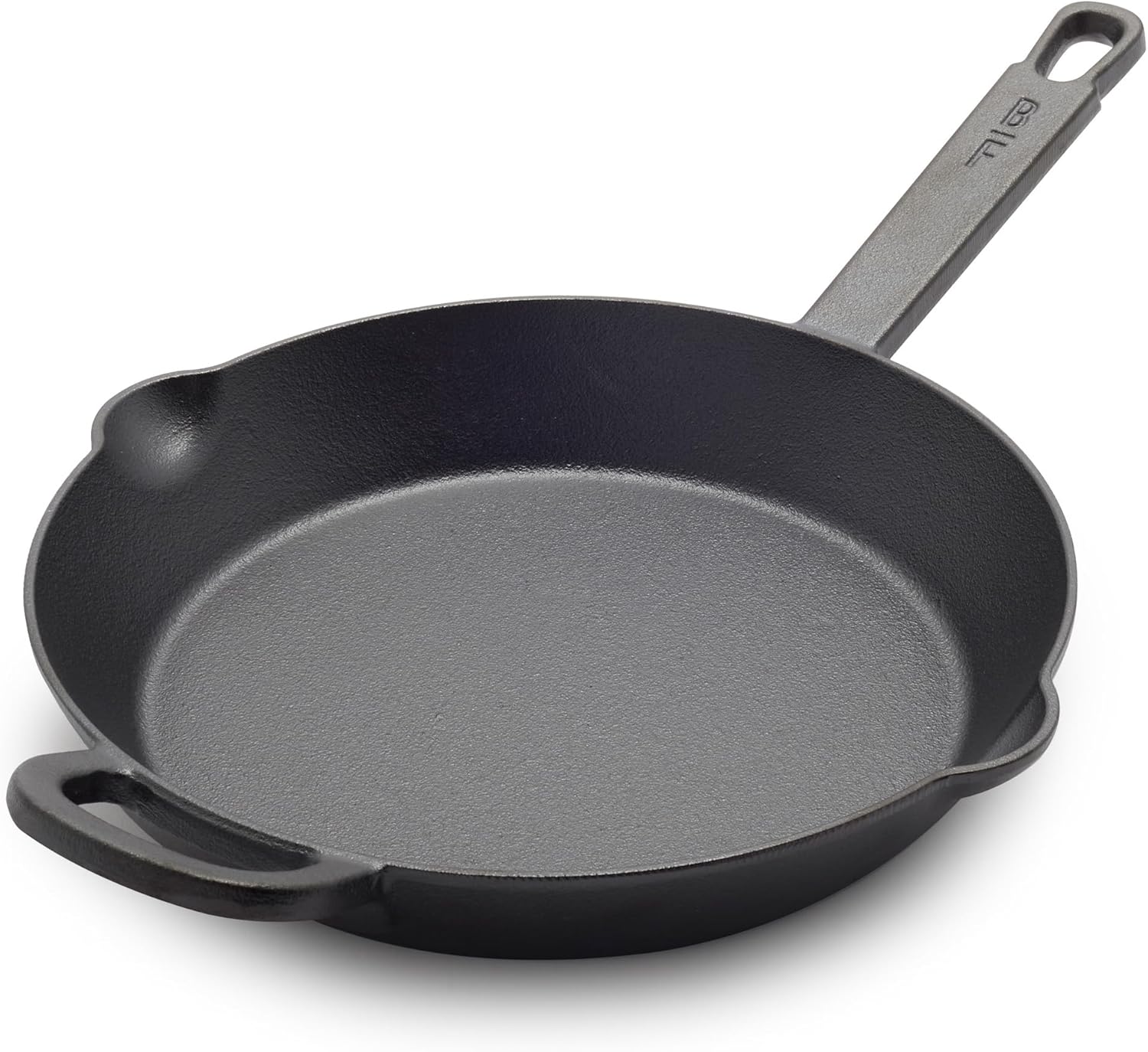 GreenPan x Bobby Flay 10" Pre-Seasoned Cast Iron Frying Pan Skillet Black