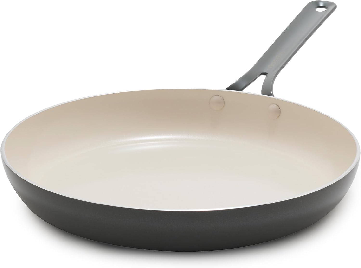 GreenPan Nova 12" Ceramic Nonstick Frying Pan Skillet, Slate Gray
