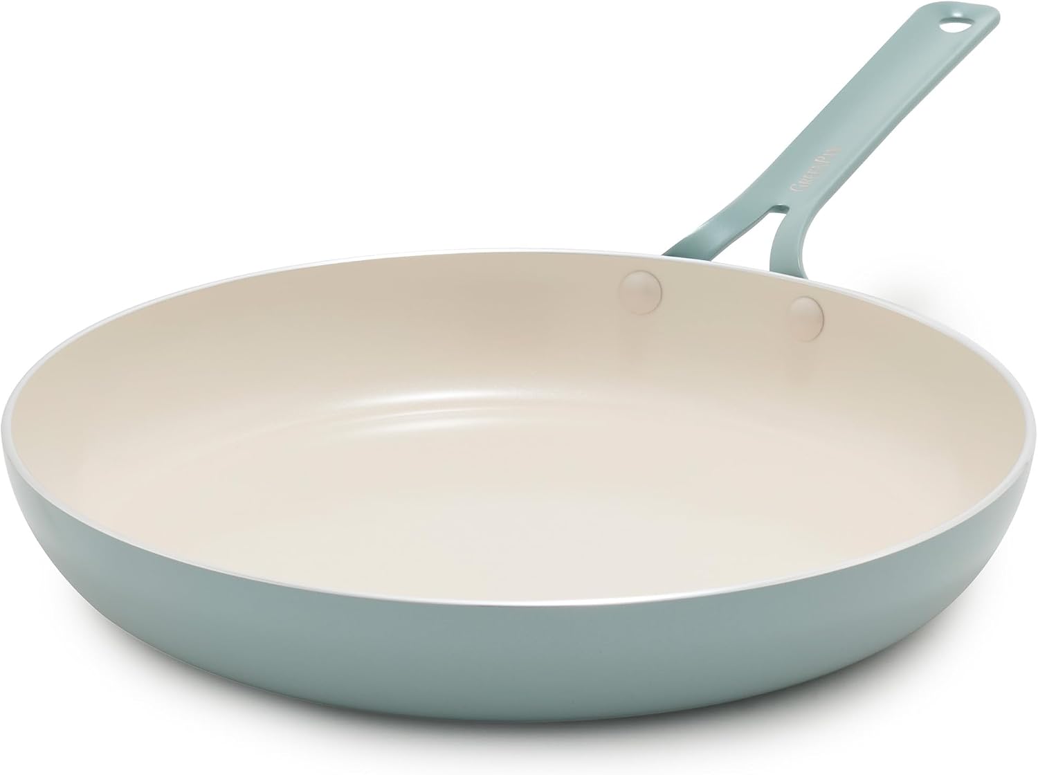GreenPan Nova 12" Ceramic Nonstick Frying Pan Skillet, Coastline Blue