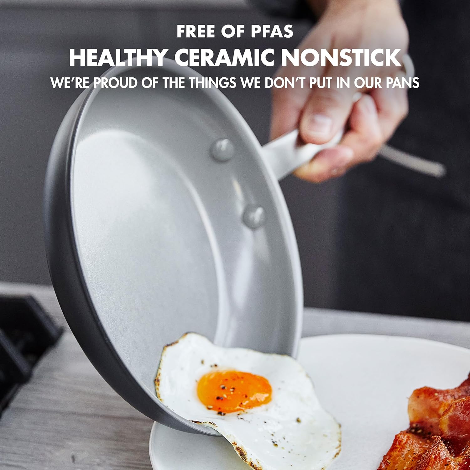 GreenPan Chatham PFAS-Free Ceramic Nonstick 10 Piece Pots & Pans Set