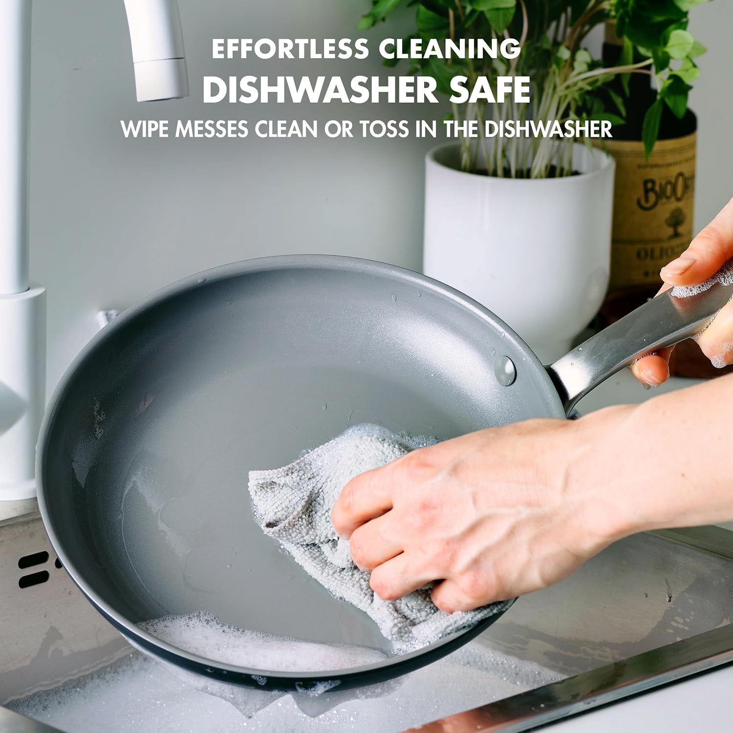 GreenPan Chatham PFAS-Free Ceramic Nonstick 10 Piece Pots & Pans Set