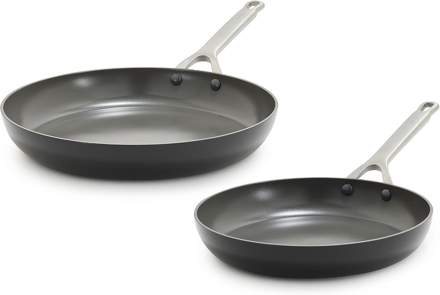 GreenPan x Bobby Flay 2 Piece (10” & 12”) Hard Anodized Frying Pan Set